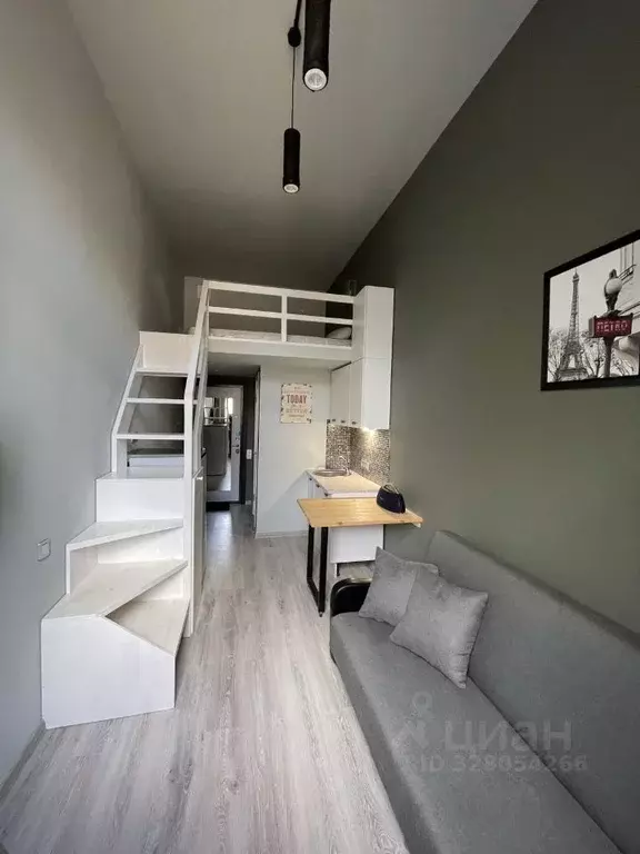 Студия Москва, Москва, Щербинка ул. Железнодорожная, 22Ас1 (21.0 м) - Фото 0