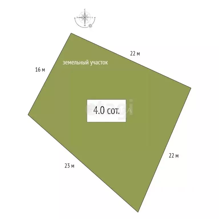 Участок в Новосибирская область, Новосибирский район, Криводановский ... - Фото 2