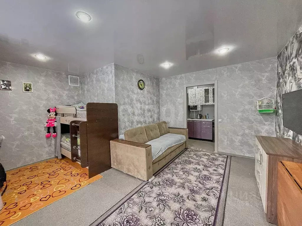 Студия Кемеровская область, Прокопьевск ул. Гайдара, 5А (28.8 м) - Фото 1