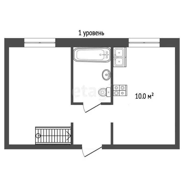 2-комнатная квартира: Анапа, улица Шевченко, 156 (50 м) - Фото 1