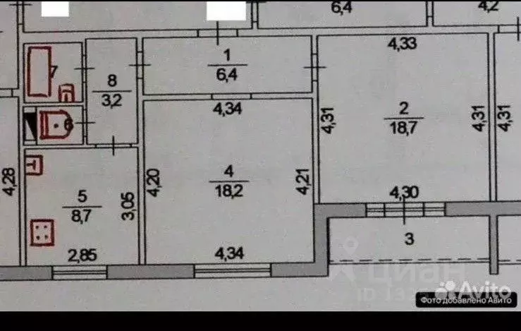 2-к кв. Челябинская область, Челябинск ул. Сулимова, 92а (58.8 м) - Фото 2