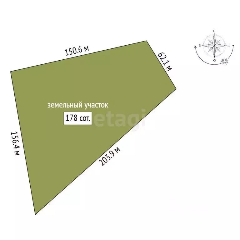 Участок в Ленинградская область, Всеволожский район, Бугровское ... - Фото 2