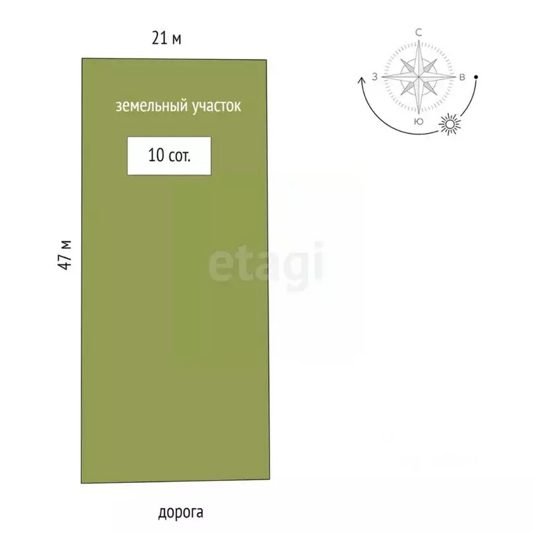 Участок в Тюменская область, Нижнетавдинский муниципальный округ, ... - Фото 2