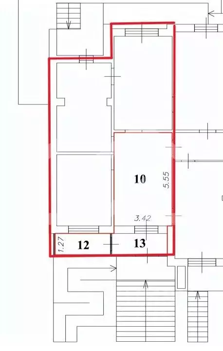 Помещение свободного назначения в Москва ул. Милашенкова, 7К1 (81 м) - Фото 2