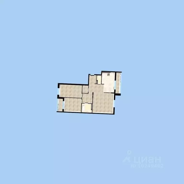 3-к кв. Башкортостан, Уфа ул. Бориса Домашникова, 22 (115.0 м) - Фото 1