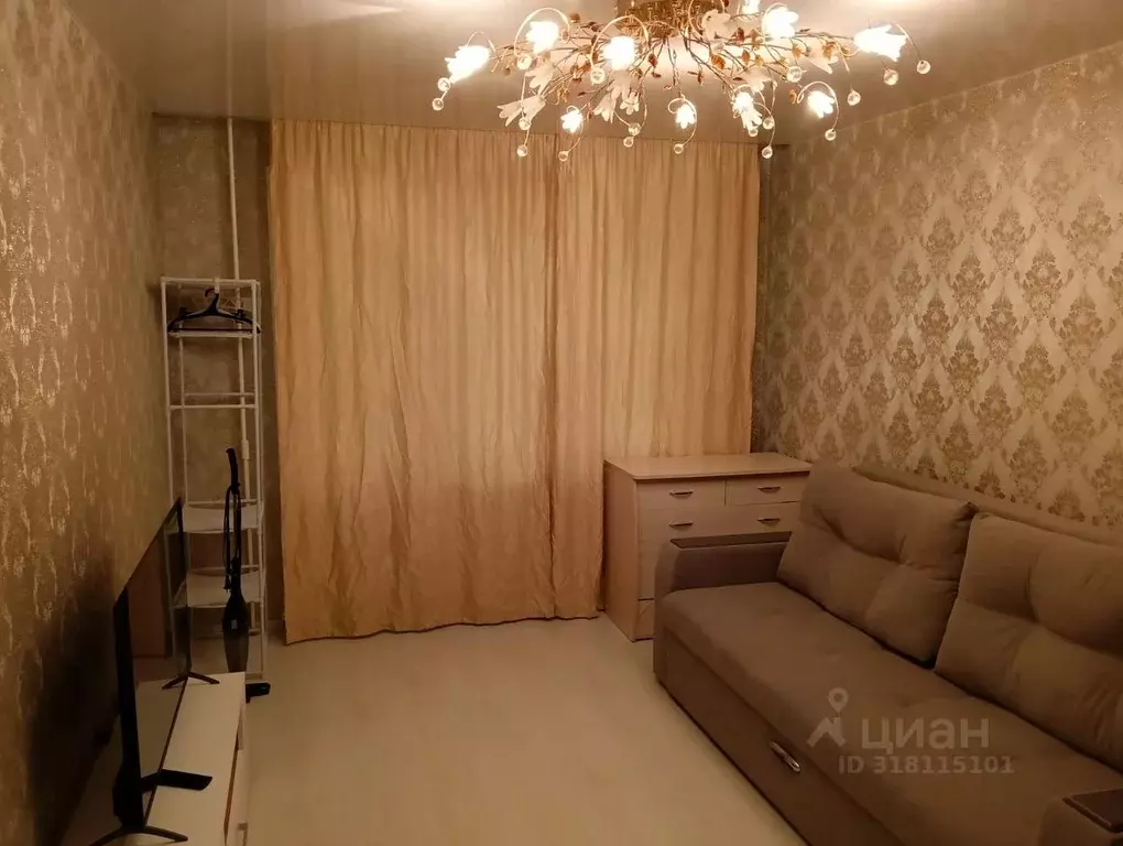1-к кв. Московская область, Подольск Парковая ул., 40 (35.4 м) - Фото 1