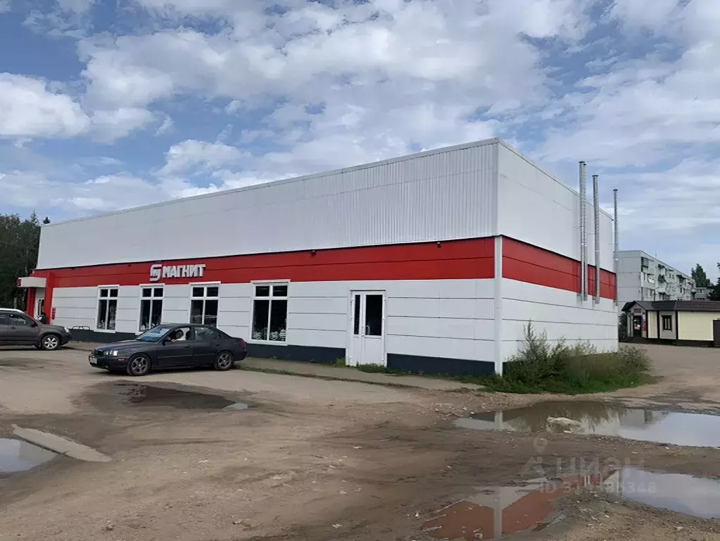 Торговая площадь в Новгородская область, Парфино пгт ул. Космонавтов, ... - Фото 0