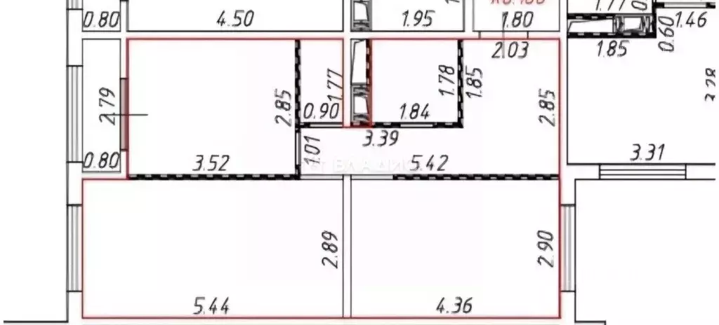 2-к кв. Московская область, Красногорск городской округ, д. Глухово ... - Фото 2