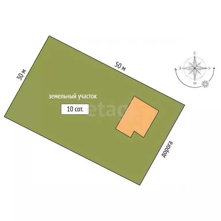 Участок в Костромская область, Костромской район, Кузьмищенское с/пос, ... - Фото 2