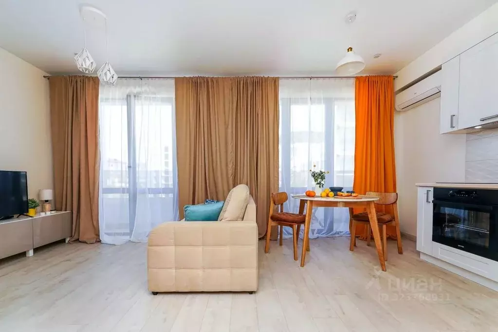 Студия Краснодарский край, Сочи Мамайка мкр, ул. Крымская, 44А (40.0 ... - Фото 2