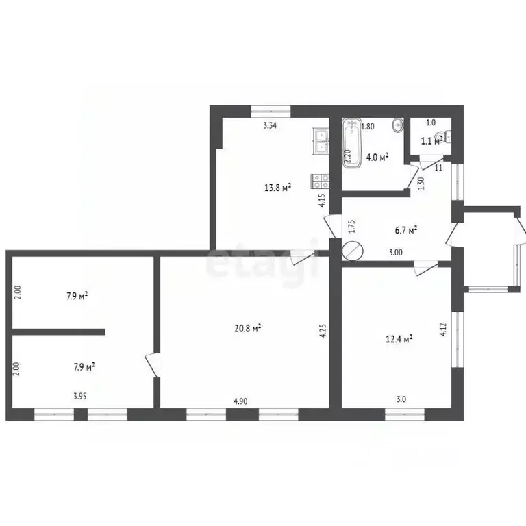 Дом в Мордовия, Саранск Кирзавода тер., 17 (75 м) - Фото 2