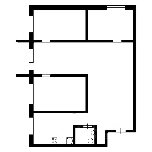 4-к кв. Омская область, Омск ул. 17-я Рабочая, 91А (60.3 м) - Фото 1