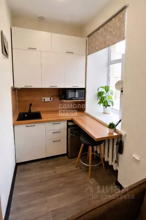 Студия Москва ул. Покровка, 43А (11.0 м) - Фото 1