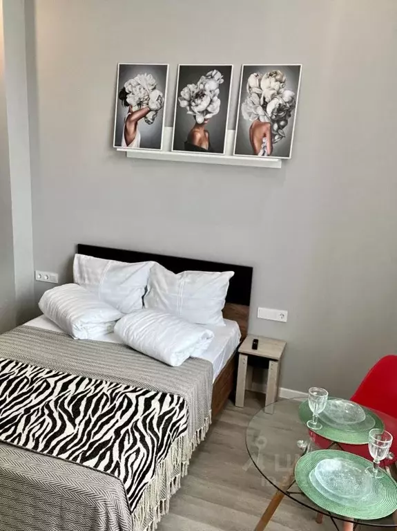 1-к кв. Краснодарский край, Сочи Новый Сочи мкр, ул. Клубничная, 1/17 ... - Фото 2