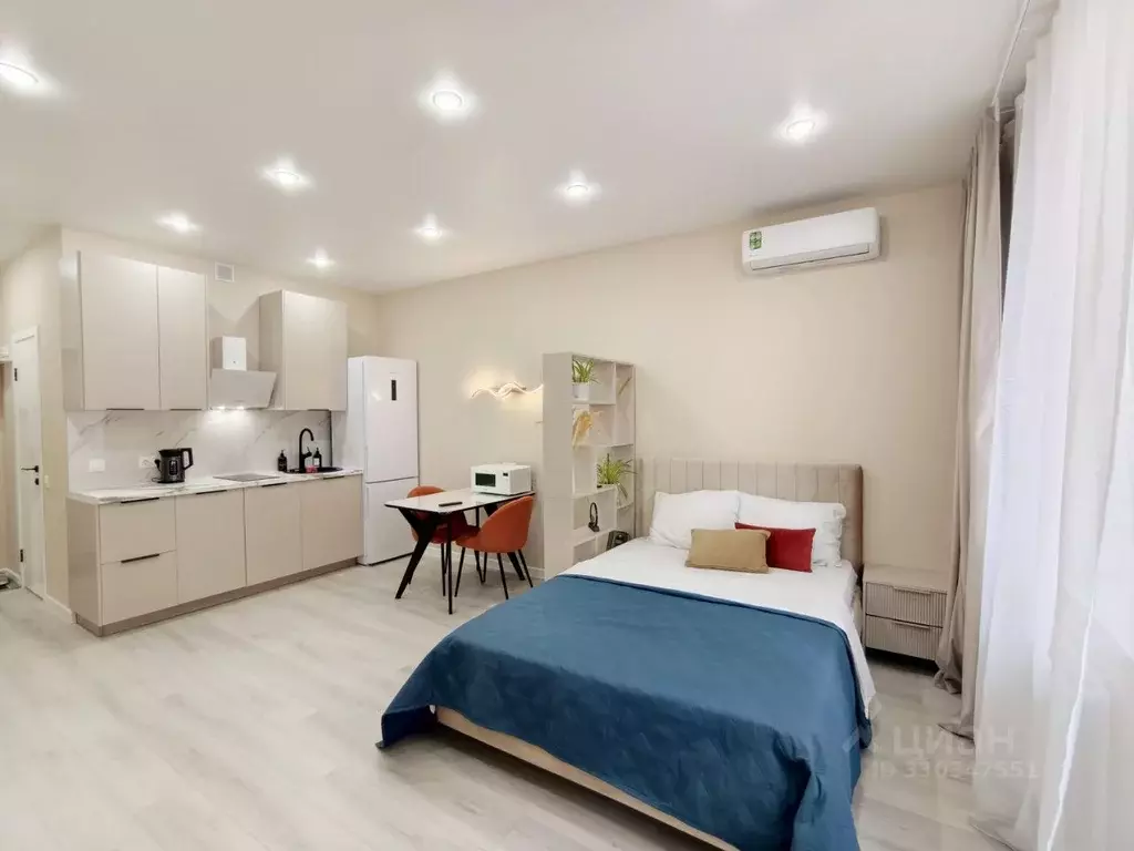 Студия Москва Новоостаповская ул., 20 (30.0 м) - Фото 2