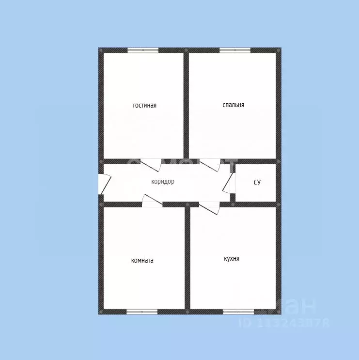 4-к кв. Дагестан, Махачкала ул. Абдулбасирова, 27 (90.0 м) - Фото 1