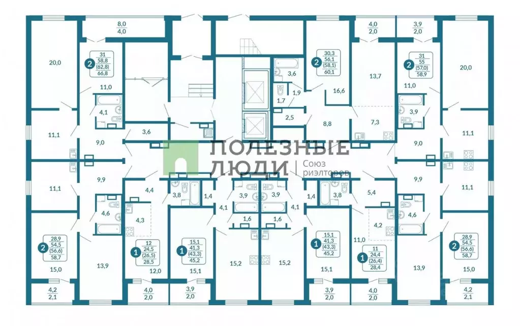 2-к кв. Кировская область, Киров Заводская ул., 14к1 (44.0 м) - Фото 1