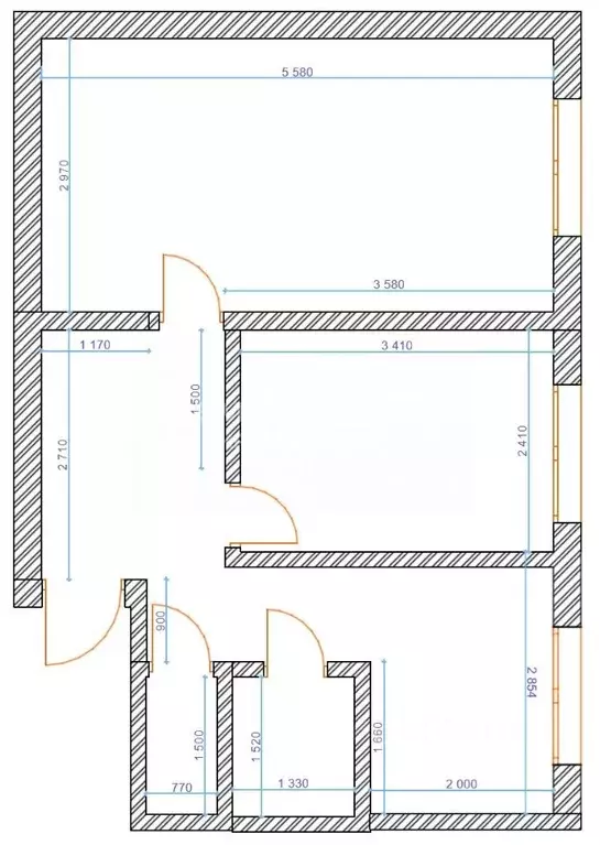 2-к кв. Московская область, Сергиев Посад Хотьковский проезд, 18 (39.9 ... - Фото 2
