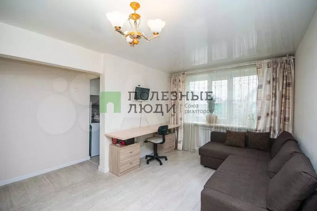 1-к. квартира, 30,8 м, 1/2 эт. - Фото 1