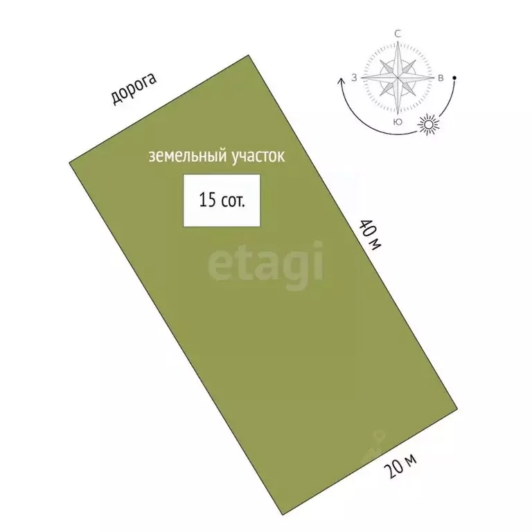 Участок в Калужская область, Калуга городской округ, д. Лихун  (15.0 ... - Фото 2