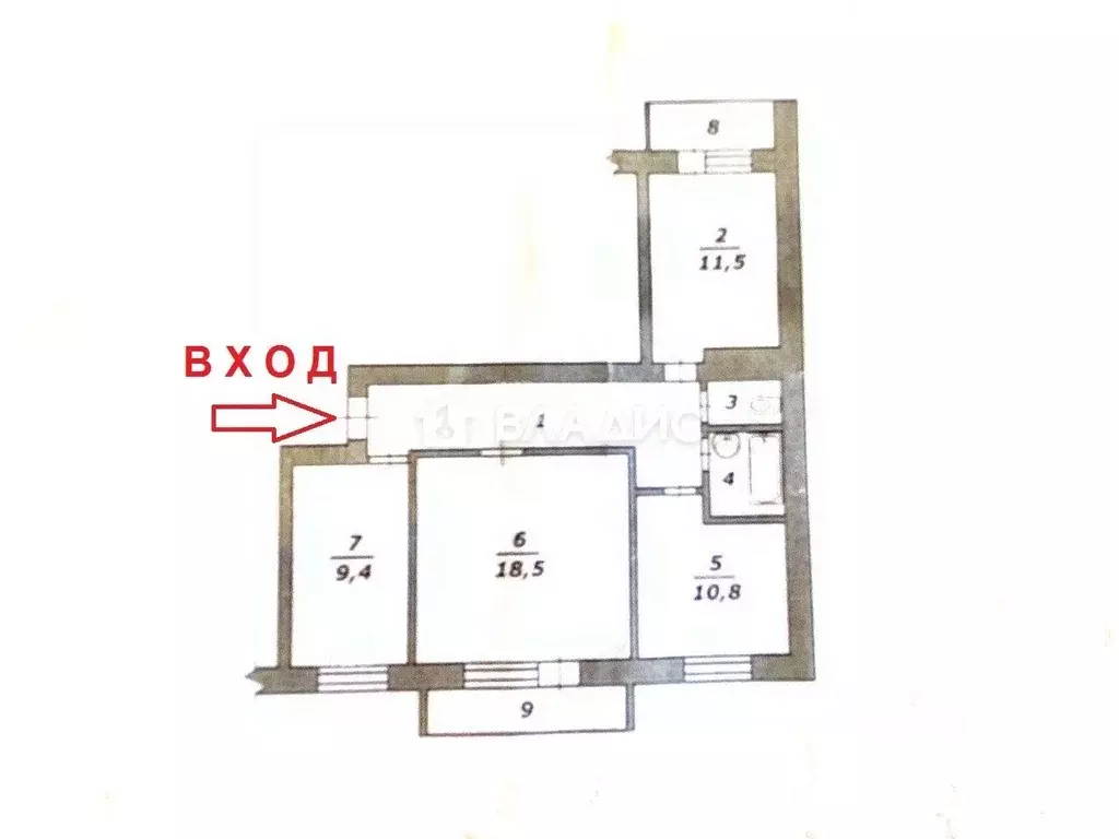 3-к кв. Белгородская область, Белгородский район, пос. Майский Садовая ... - Фото 2