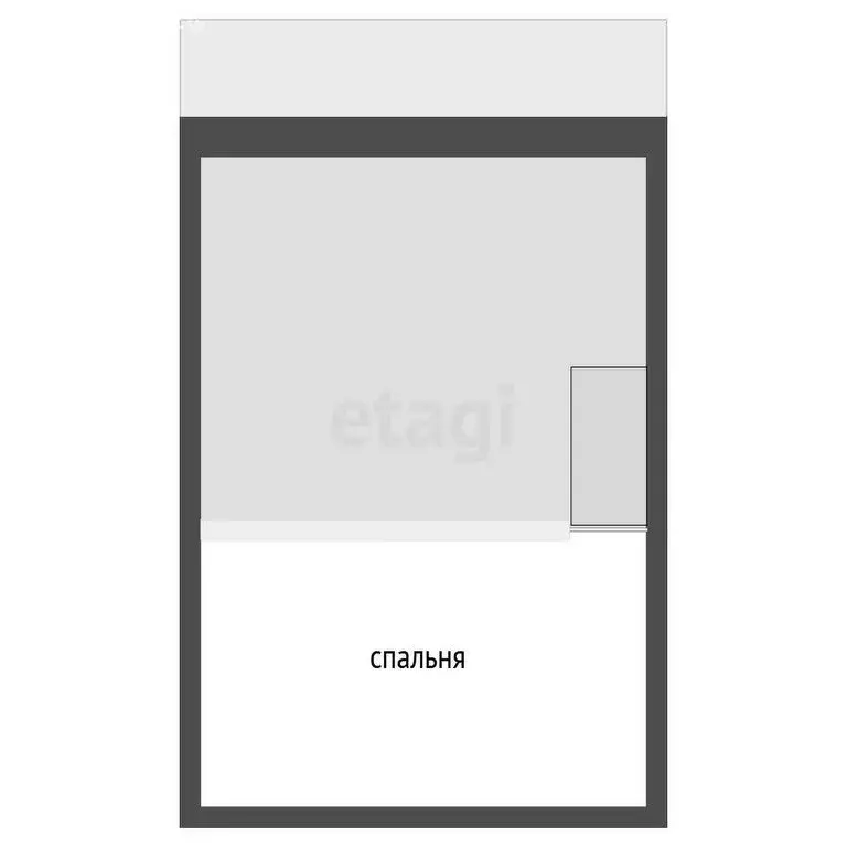 Квартира-студия: Абакан, улица Некрасова, 45 (37.7 м) - Фото 1