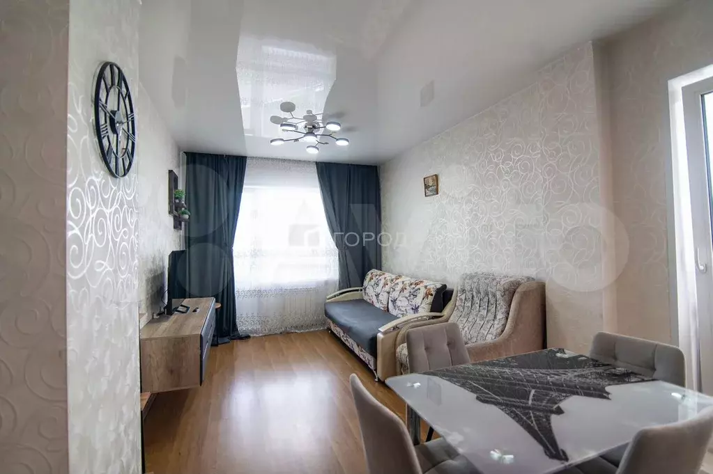 2-к. квартира, 46,3 м, 12/16 эт. - Фото 1