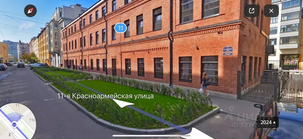 Офис в Санкт-Петербург 11-я Красноармейская ул., 11 (1702 м) - Фото 1