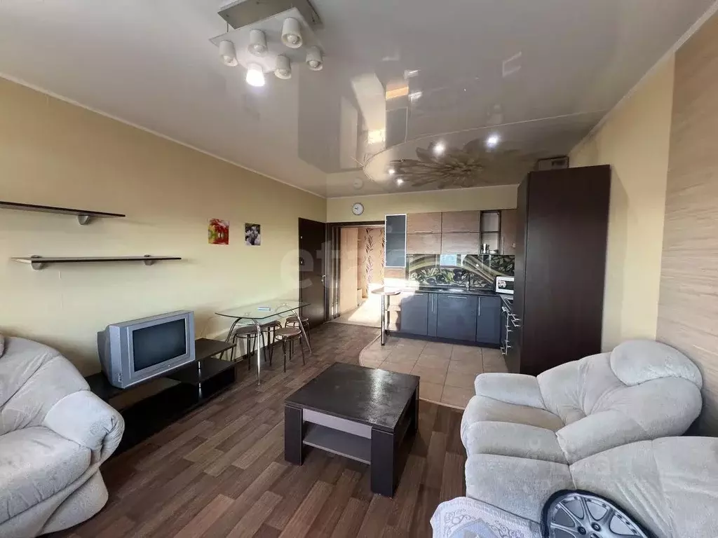 1-к кв. Тюменская область, Тюмень ул. Мельникайте, 55 (50.0 м) - Фото 1