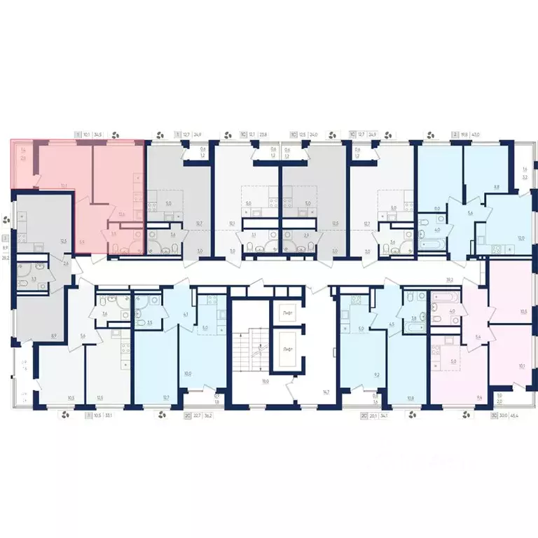1-к кв. Башкортостан, Уфа бул. Яркий (34.5 м) - Фото 1