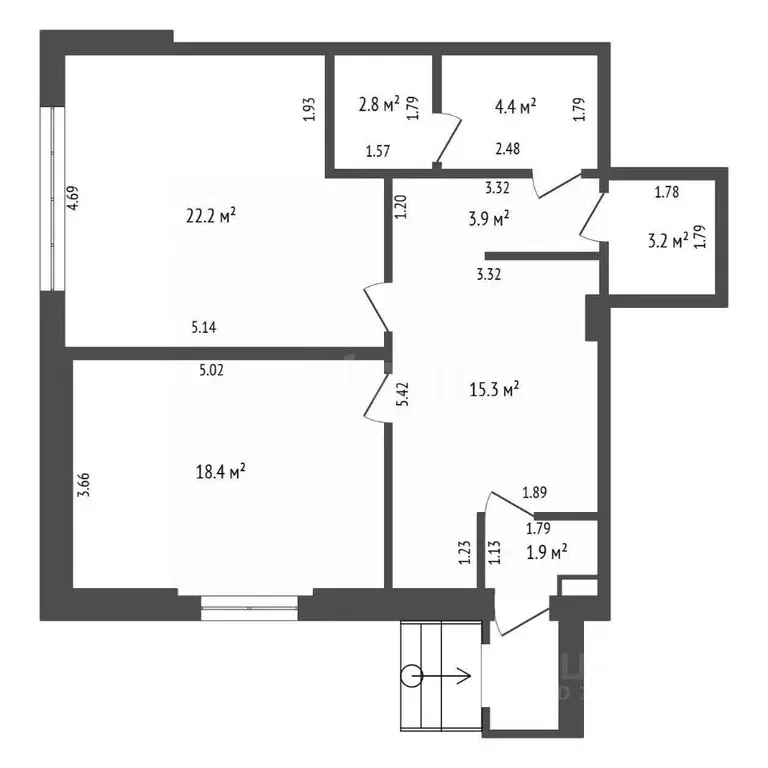 Помещение свободного назначения в Тюменская область, Тюмень Заречный ... - Фото 1