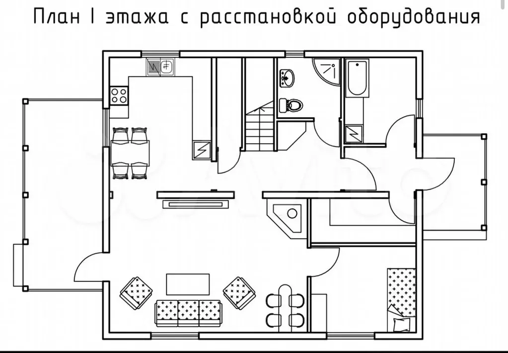 Дом 180 м на участке 17,3 сот. - Фото 1