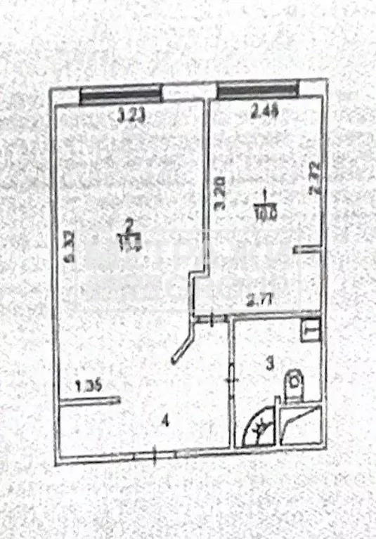 1-к кв. Московская область, Королев ул. Академика Легостаева, 8 (35.6 ... - Фото 2