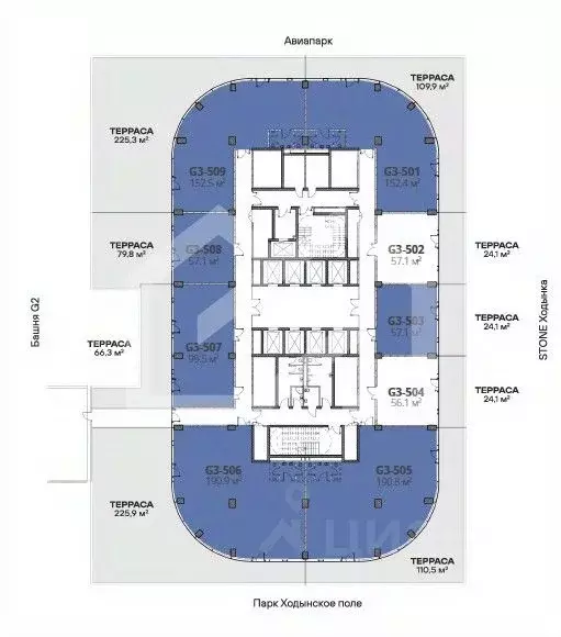 Помещение свободного назначения в Москва Ходынский бул., 20Ас1 (320 м) - Фото 2