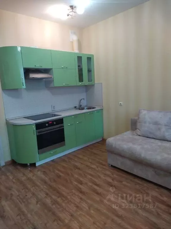 Студия Новосибирская область, Новосибирск ул. Одоевского, 1/8 (21.6 м) - Фото 1