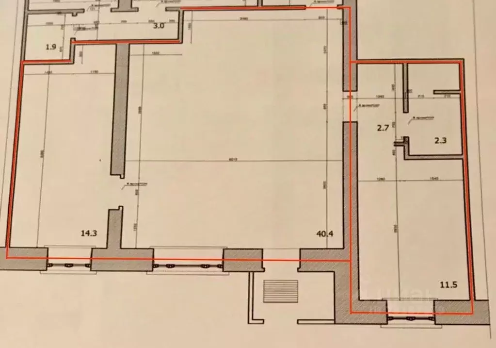 Помещение свободного назначения в Самарская область, Самара просп. ... - Фото 2