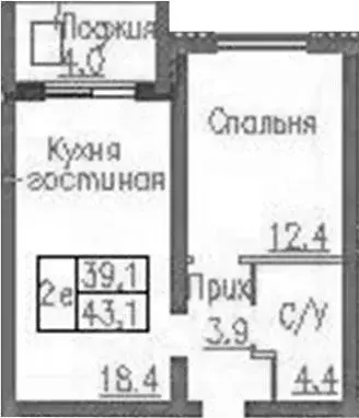 2-к кв. Новосибирская область, Новосибирский район, Мичуринский ... - Фото 1