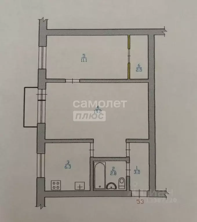 2-к кв. Удмуртия, Ижевск ул. Воровского, 163 (44.9 м) - Фото 1