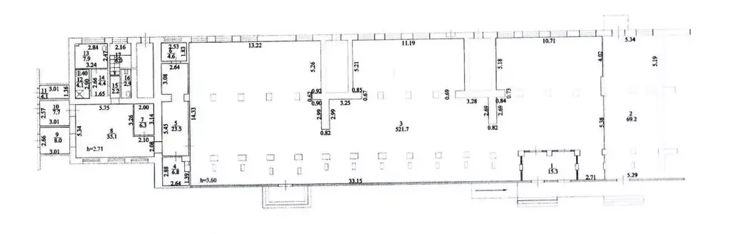Помещение свободного назначения (700 м) - Фото 2