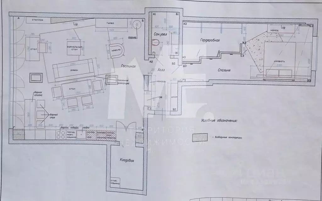 2-к кв. Калининградская область, Калининград ул. 1812 года, 126 (100.0 ... - Фото 1