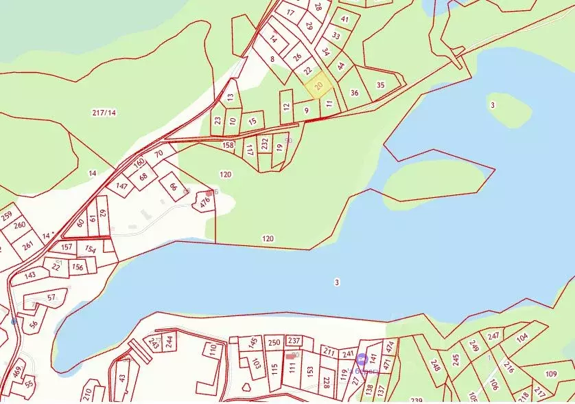 Участок в Новгородская область, Валдайский район, Едровское с/пос, д. ... - Фото 1