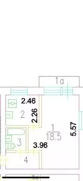 1-комнатная квартира: Москва, Малая Филёвская улица, 12к2 (30 м) - Фото 1