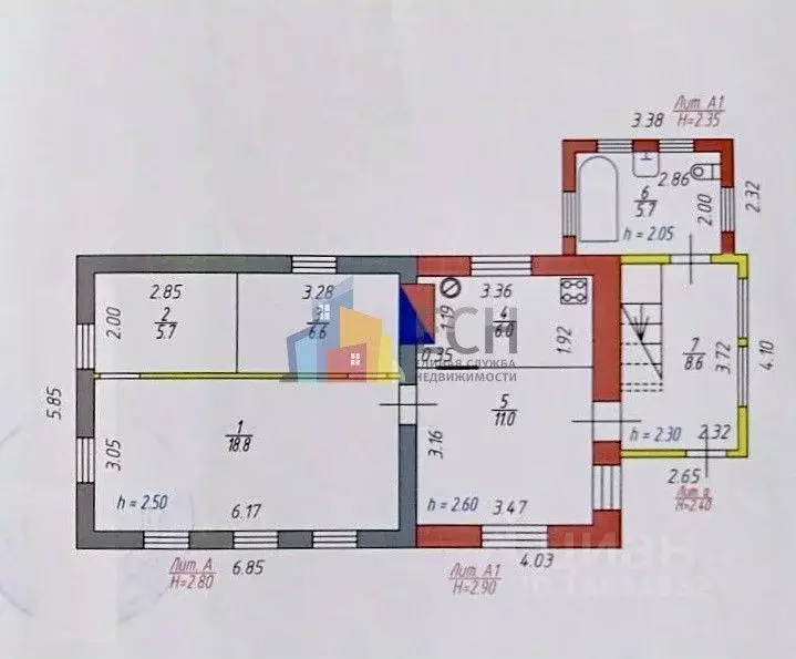 Дом в Тульская область, Белев Спортивная ул., 70 (62 м) - Фото 2