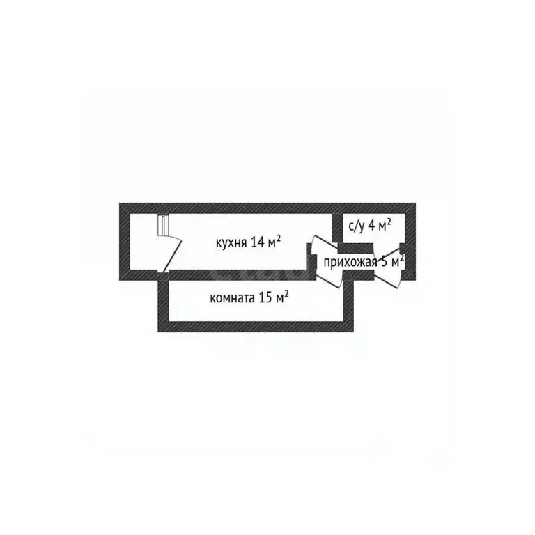 1-к кв. Адыгея, Тахтамукайский район, Старобжегокайское с/пос, Новая ... - Фото 1