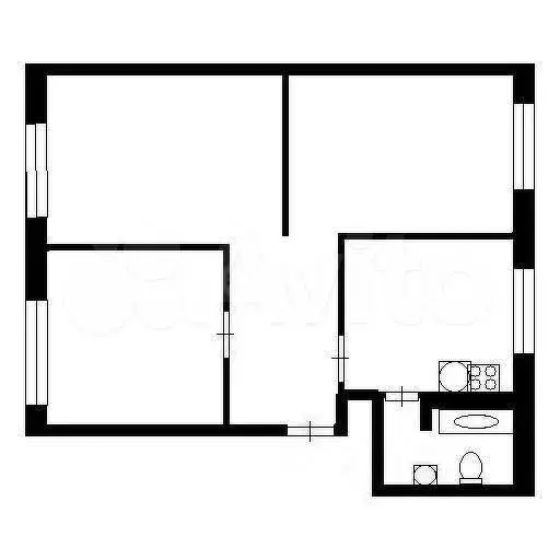 3-к. квартира, 70 м, 1/5 эт. - Фото 0