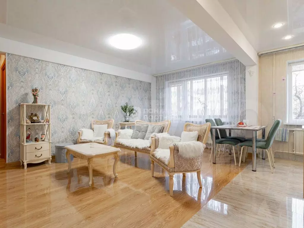 3-к. квартира, 59,9 м, 2/5 эт. - Фото 1