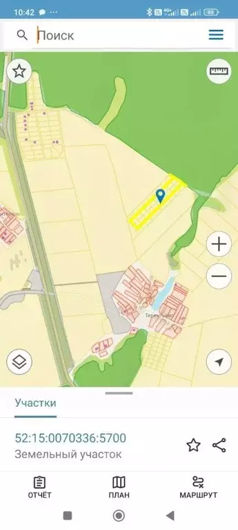 Участок в Нижегородская область, Городецкий муниципальный округ, д. ... - Фото 2