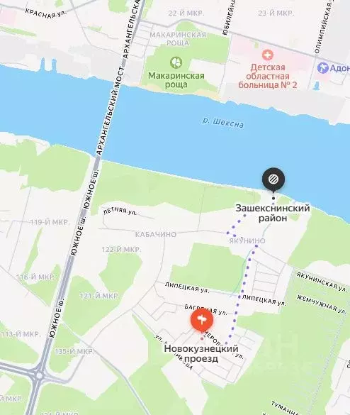 Участок в Вологодская область, Череповец проезд Новокузнецкий (8.1 ... - Фото 2