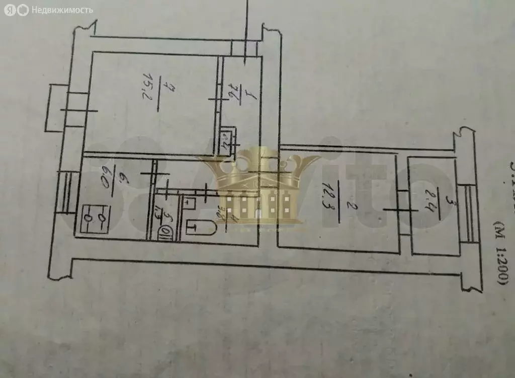 2-комнатная квартира: Севастополь, улица Ленина, 18 (51.3 м) - Фото 1