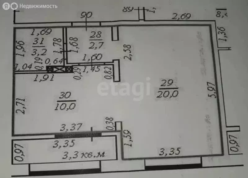 1-комнатная квартира: село Троицкое, улица Матросова, 15к10 (35.9 м) - Фото 1